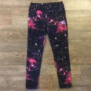 Blackheart Super Skinny Jeans Galaxy Print - Sz 11